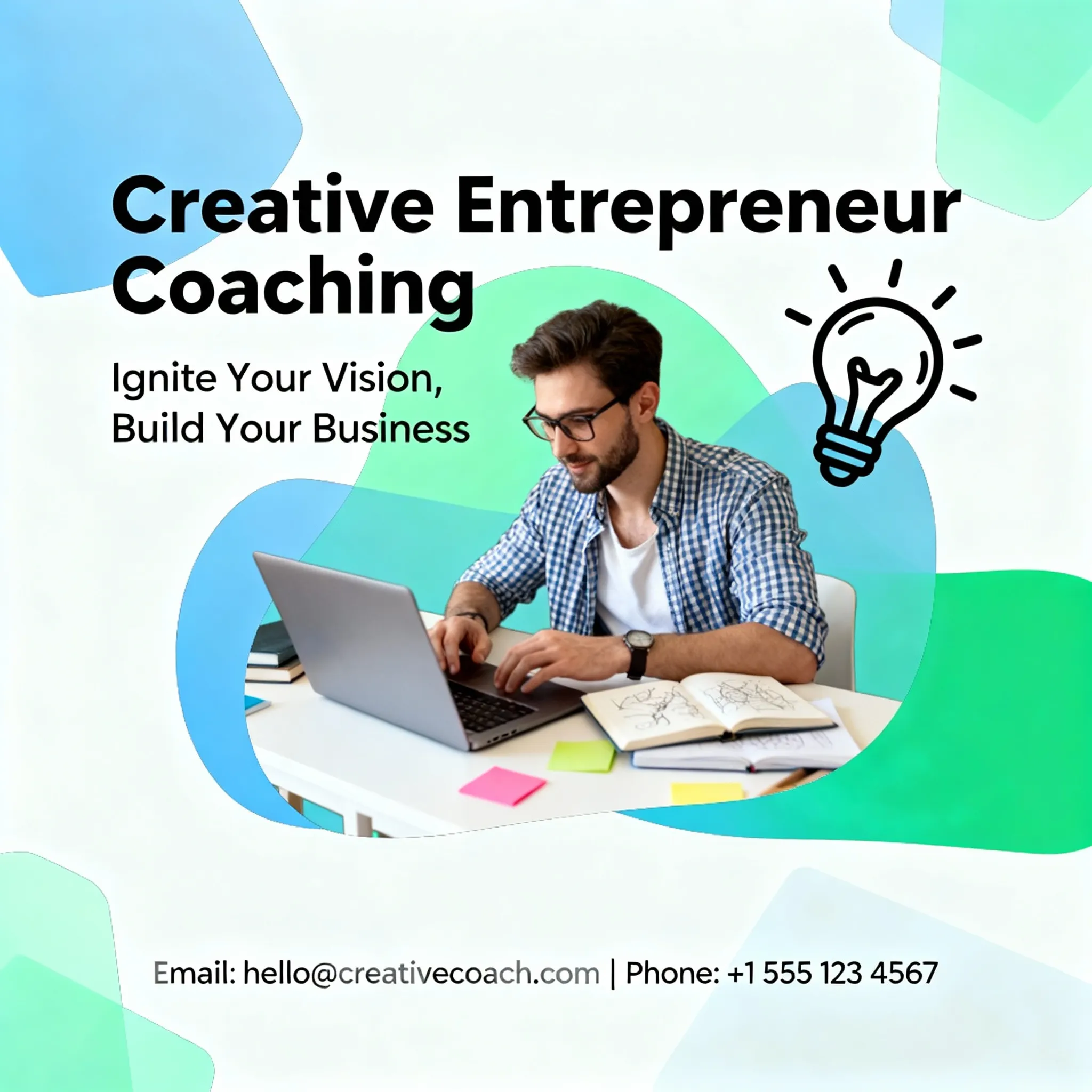 Creative business coaching session